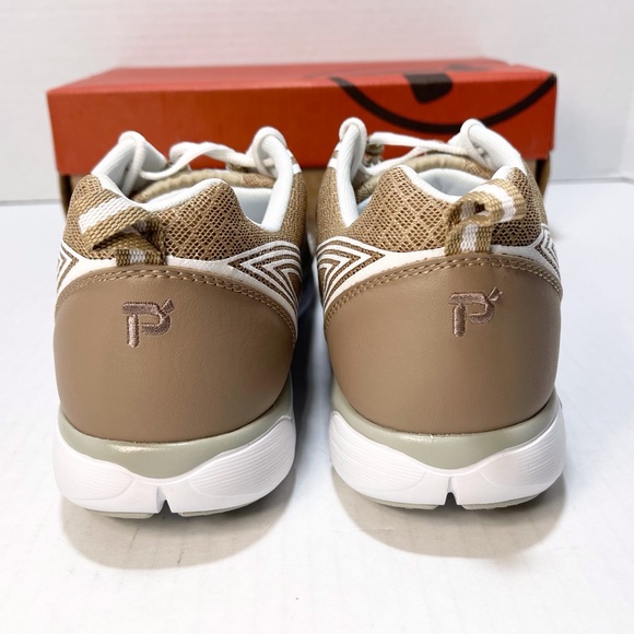 NEW Propet Women’s TravelLite Walking Sneakers Taupe Size 12 M (W3247) - Picture 3 of 15